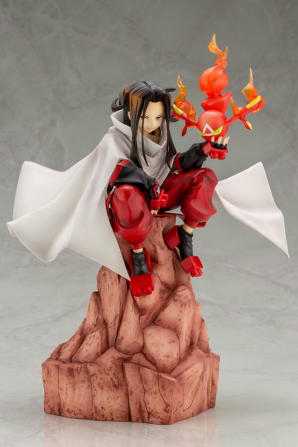4934054785438 Asakura Hao, Spirit of Fire, ARTFX J Figure | Shaman King (Kotobukiya) 1/8 - Image 1