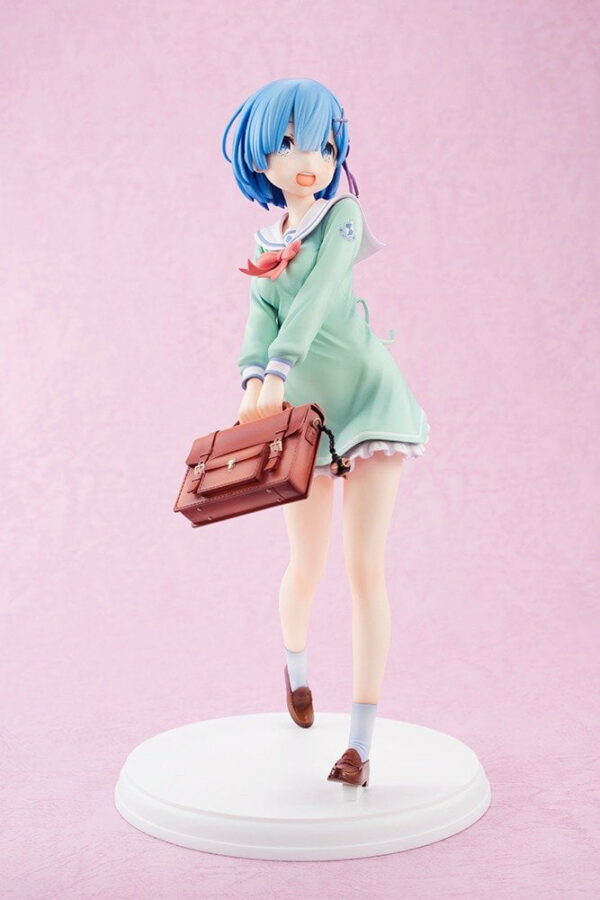 4935228209385 Rem High School Uniform Ver. Figure | Re:Zero (Kadokawa) 1/7 - Image 1