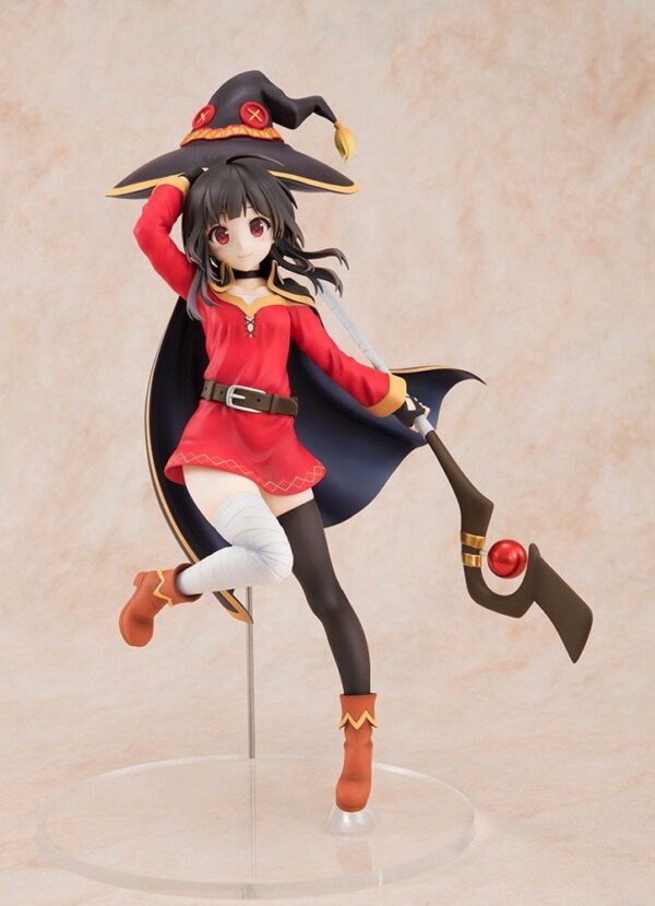 4935228239788 Megumin Sneaker Bunko 30th Anniversary Ver. Figure | KonoSuba (Kadokawa) 1/7 - Image 1