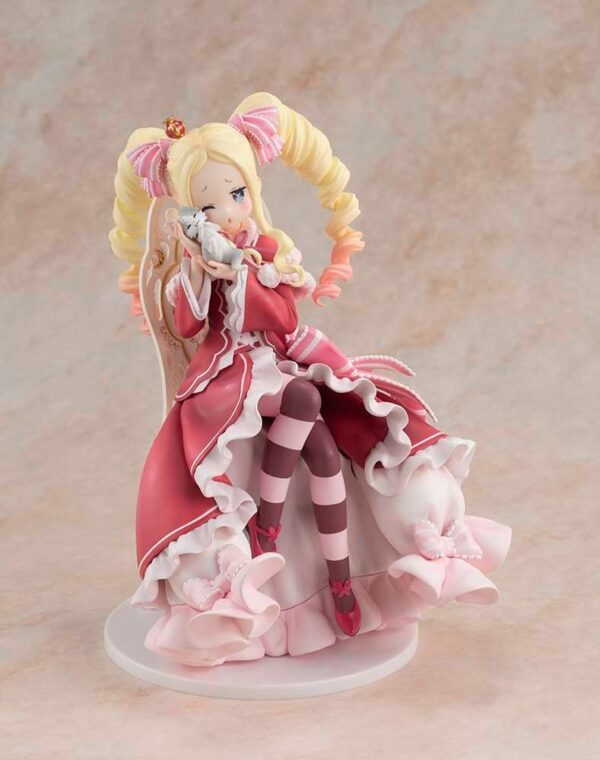 4935228268030 Beatrice, Puck, KD Colle Tea Party Ver. Figure | Re:Zero (Kadokawa) 1/7 - Image 1