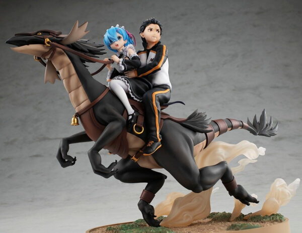Natsuki Subaru, Patrasche, Rem, KD Colle, Attack on the White Whale Ver. Figure | Re:Zero (Kadokawa) - Image 1