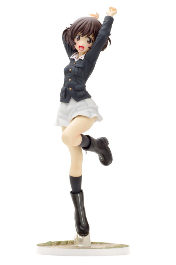 4943209611324 Akiyama Yukari, Dream Tech Panzer Jacket Ver. Figure | Girls und Panzer (Wave) 1/8 - Image 1