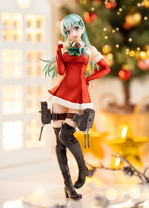 4981932517032 Suzuya Xmas Mode Figure | Kantai Collection (Amakuni) 1/7 - Image 1