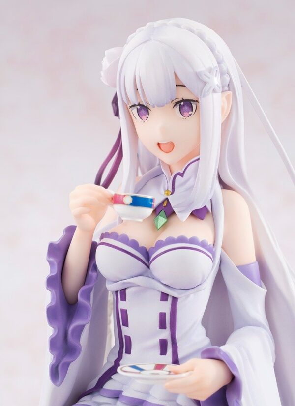 4988111657350 Emilia, KD Colle Tea Party Ver. Figure | Re:Zero (Kadokawa) 1/7 - Image 1